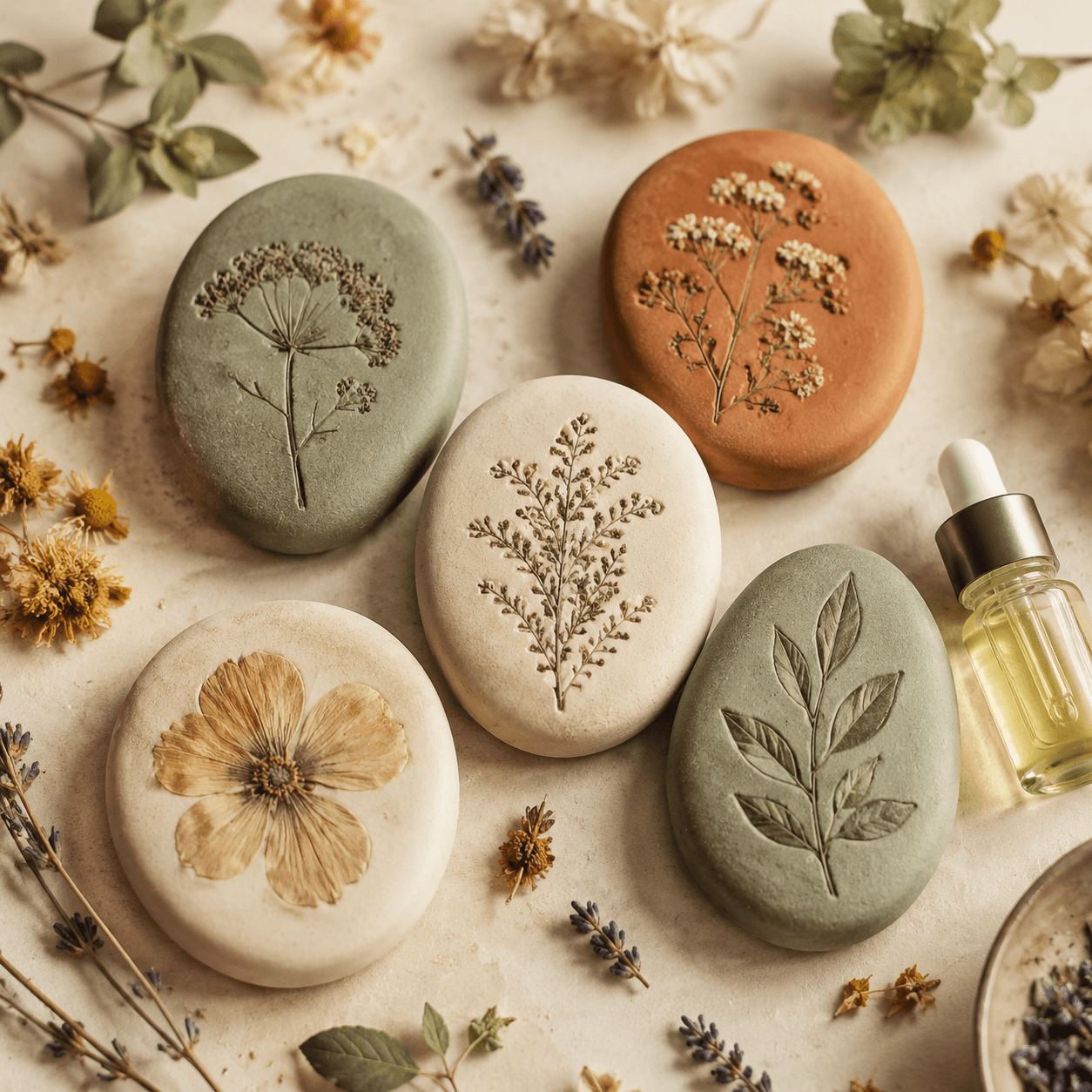 Ceramic Aroma Stone Set